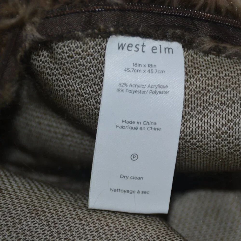 West Elm Faux Fur 18